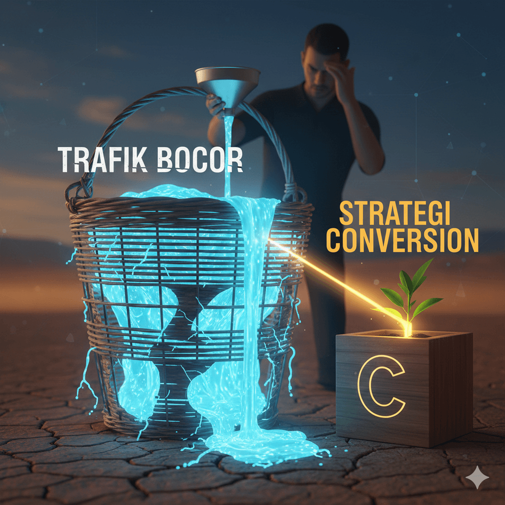 Jangan Biarkan Trafik Anda Menguap: Bagaimana Memaksimalkan Setiap Pengunjung Website Cover