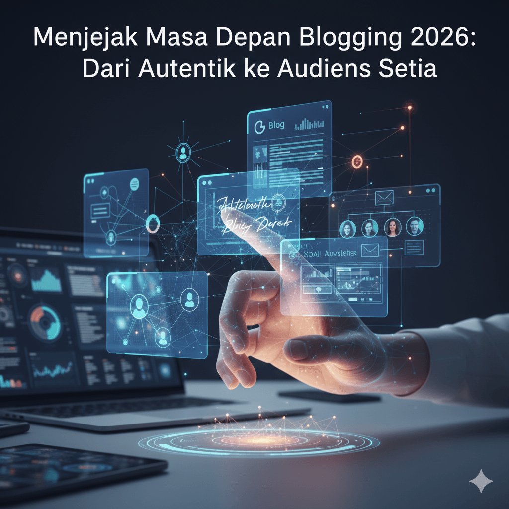 Menjejak Masa Depan Blogging 2026: Dari Autentik ke Audiens Setia Cover